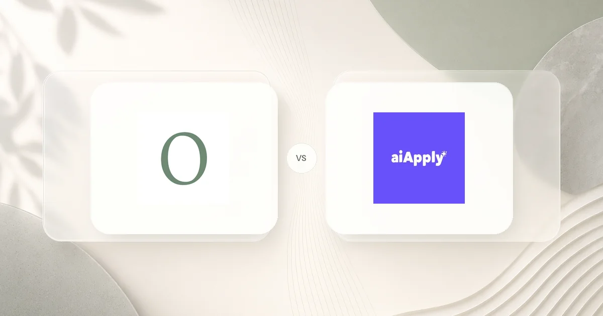 AIApply vs Oaki comparison hero image