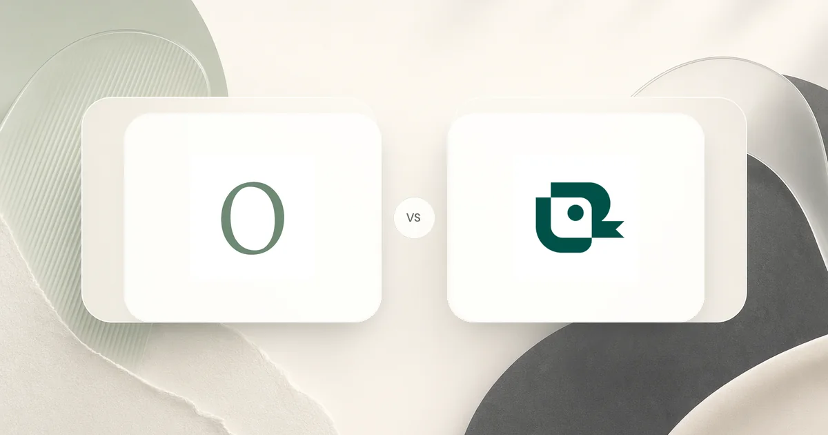 Teal vs Oaki comparison hero image